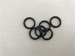 Кольца, черный, 10 мм (металл) - фото 4953