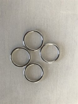 Кольца, серебро, 10 мм диаметр (металл) - фото 5245