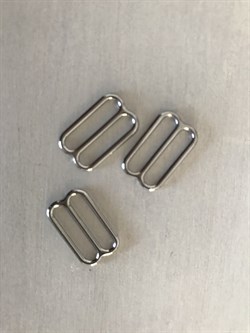 Регуляторы, серебро, 10 мм шириной (металл) - фото 5246