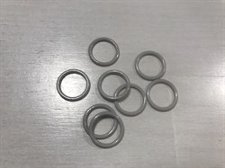 Кольца, серый, 10 мм (металл) - фото 5715