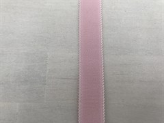 Резинка бретелечная, нежно-розовая, ажурная, 20 мм шириной
