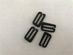 Крючки, черный, 15 мм, Arta F (металл)