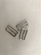 Крючки, серебро, 10 мм шириной (металл)