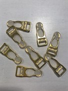 Пажи для чулок (металл), желтый золотой, 10 мм