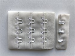 Застежка текстильная на 3 крючка (молочный) Arta F - фото 4737