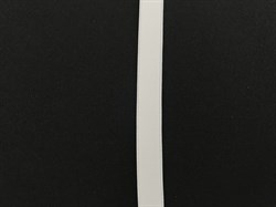 Резинка бретелечная, белая,10 мм шириной - фото 4783