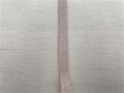 Резинка бретелечная, серебристый пион, 10 мм шириной - фото 4792