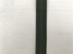 Бейка хаки, матовая, ширина 20 мм - фото 4846