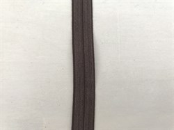 Бейка темно-коричневая, ширина 15 мм - фото 4848