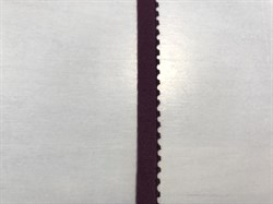 Резинка становая, ажурная, цвет сливовый, 10 мм шириной - фото 4873