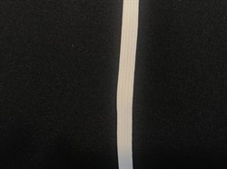 Резинка отделочная, цвет молочный, 6 мм шириной - фото 4915