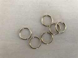 Кольца, золотой, 10 мм (металл) - фото 5001