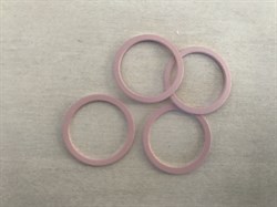 Кольца, розовый, 15 мм Arta F (металл) - фото 5034