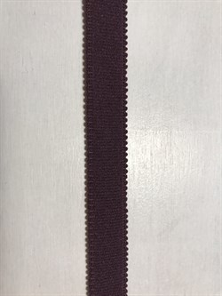 Резинка бретелечная, цвет сливовый, 15 мм шириной - фото 5304