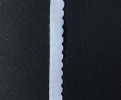 Резинка становая, ажурная, цвет белый, 12 мм шириной - фото 6224
