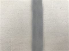 Бейка серая, матовая, ширина 15 мм