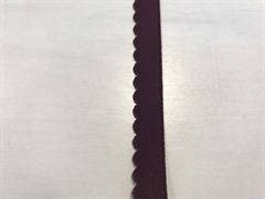Резинка становая, ажурная, цвет сливовый, 15 мм шириной