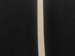 Резинка отделочная, цвет молочный, 8 мм шириной