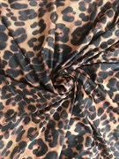 Сетка эластичная, леопардовый принт, ширина 1,5м