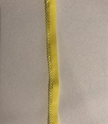 Резинка мягкая, ажурная, желтый, ширина 9 мм