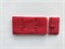Застежка текстильная на 1 крючок (красный), Arta F - фото 4704