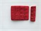 Застежка текстильная на 3 крючка (красный) Arta F - фото 4741