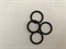 Кольца, черный, 15 мм, Arta F (металл) - фото 5003