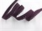 Резинка отделочная, ажурная, цвет сливовый, 9 мм шириной 1970